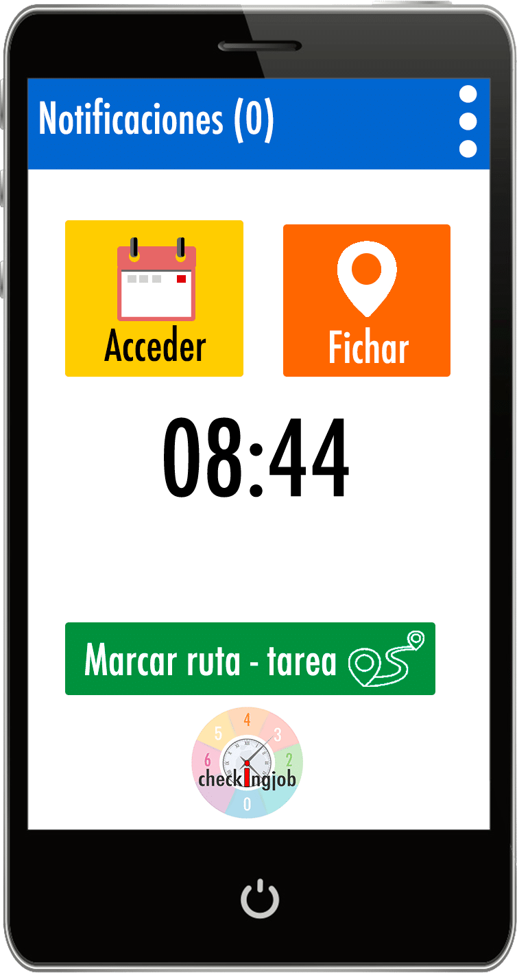 App control de presencia Checkingjob