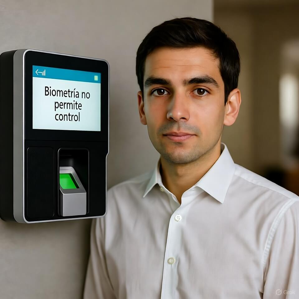 Control horario ¿Qué es un reloj biométrico?